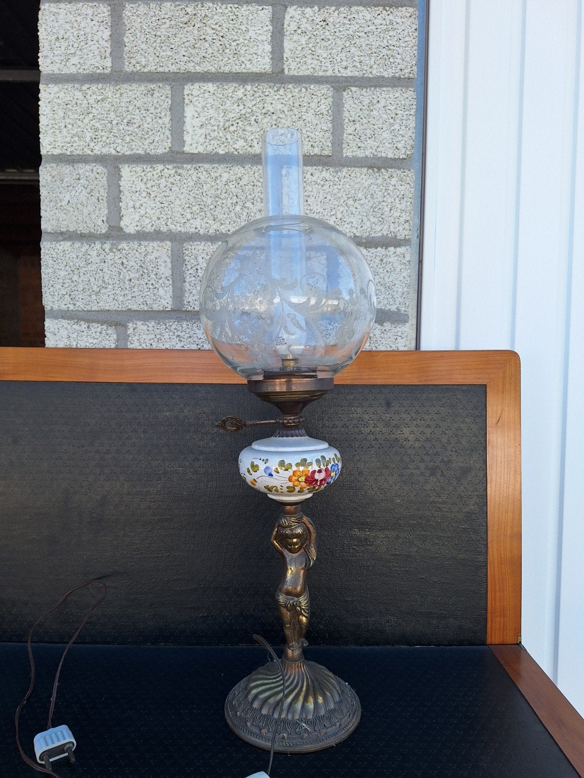 Lampe de table vintage, Enlèvement, Vintage