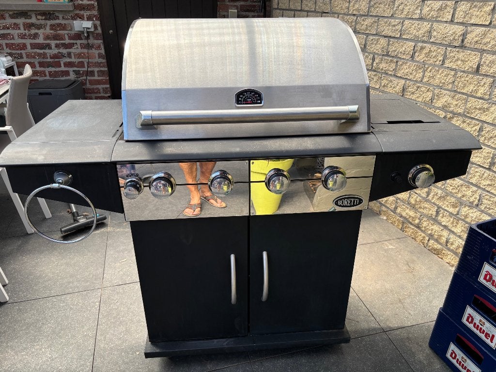 Barbecue, Ophalen, Gebruikt, Boretti.