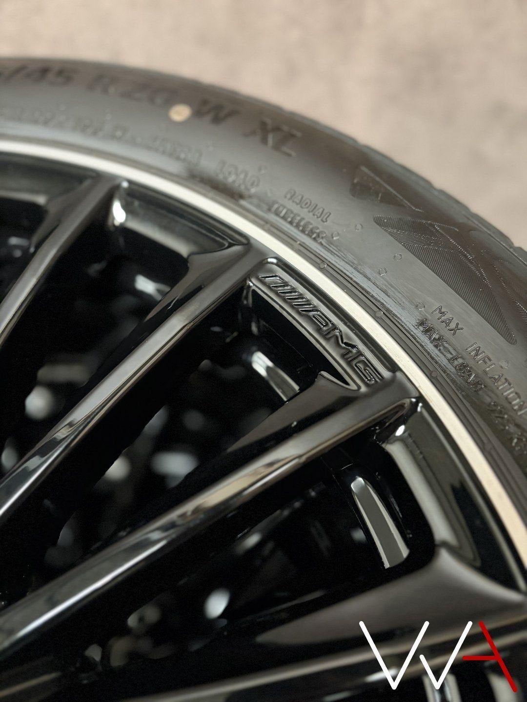 20'' Mercedes-Benz GLC W254 C254 AMG wielenset origineel, Gebruikt, -, -, Banden en Velgen