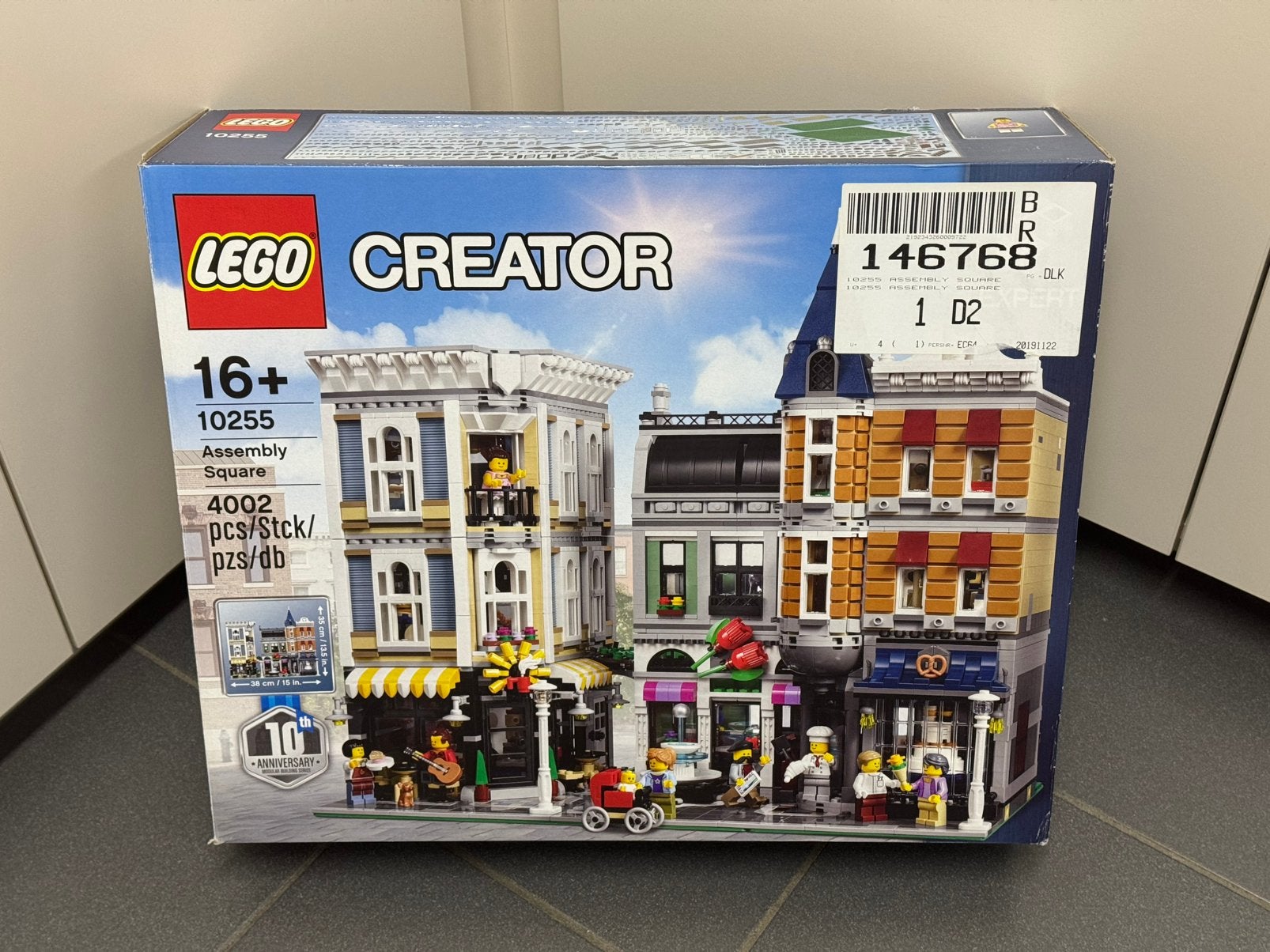 10255 assembly square lego set, Ophalen, Lego, Accessoire, Zo goed als nieuw