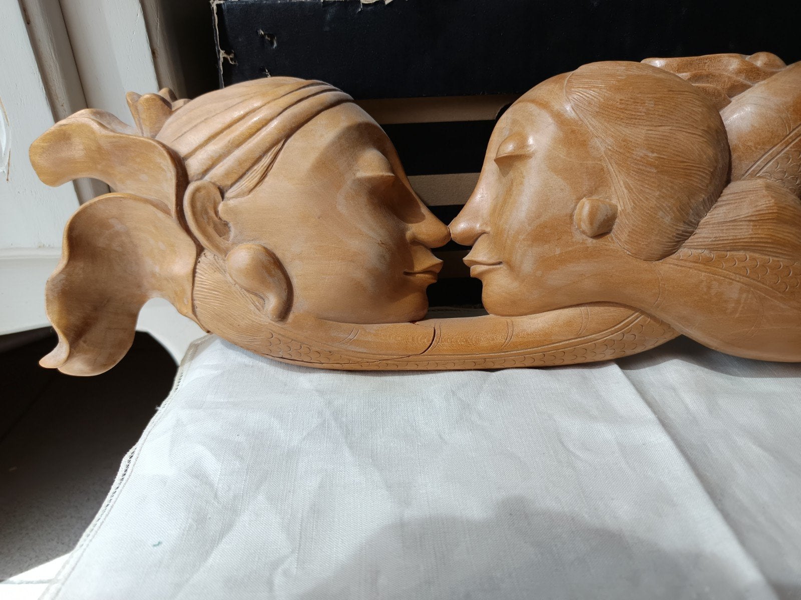 Panneau L'art du bois, Antiquités & Art, Enlèvement, Bois