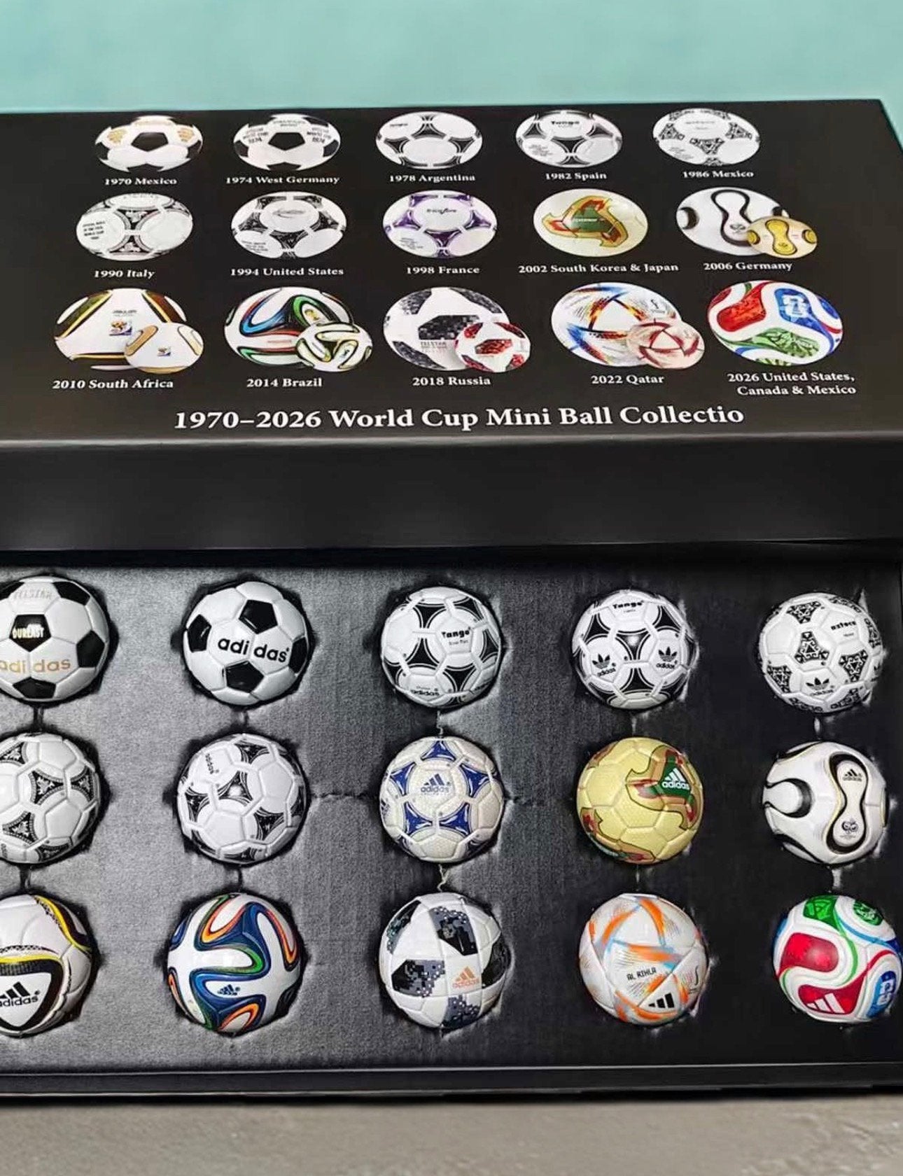 World cup mini bal collectie, Consoles de jeu & Jeux vidéo, Consoles de jeu | Autre, Envoi, Comme neuf