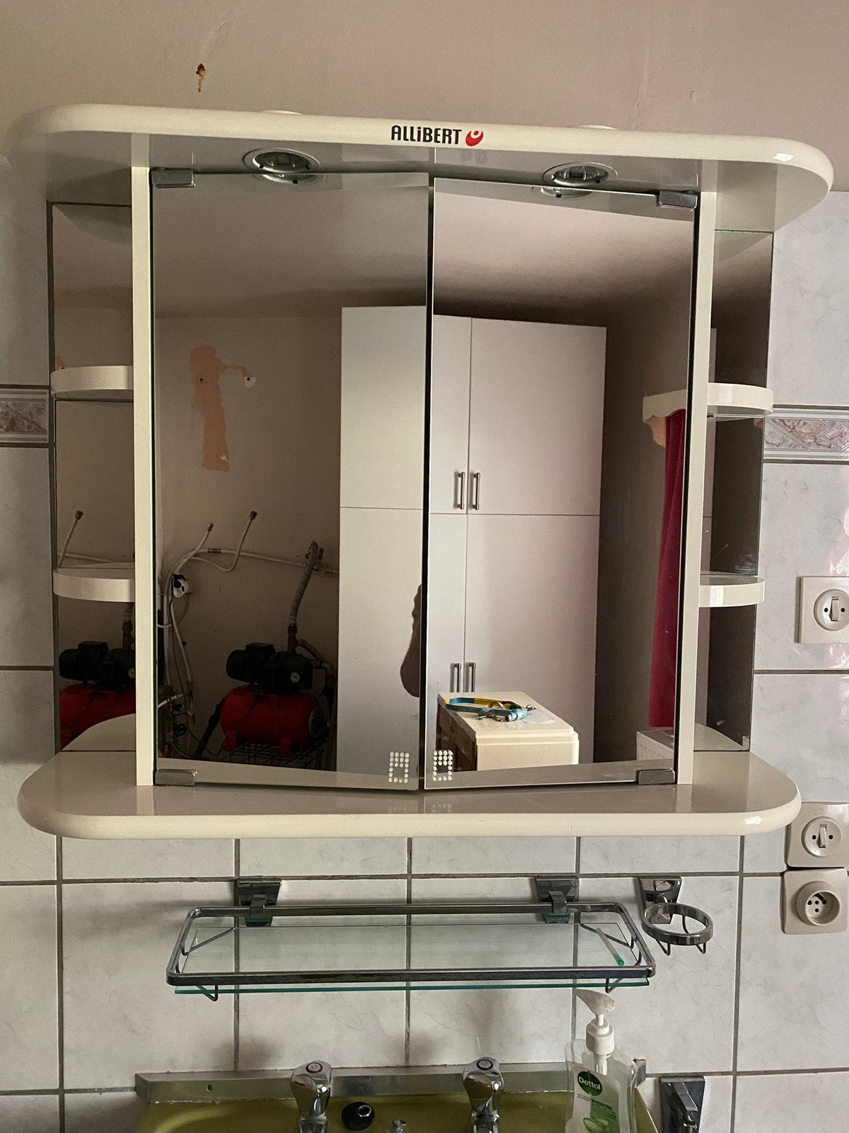 Vintage Spiegelkastje, Huis en Inrichting, Ophalen, Zo goed als nieuw, Spiegelkast