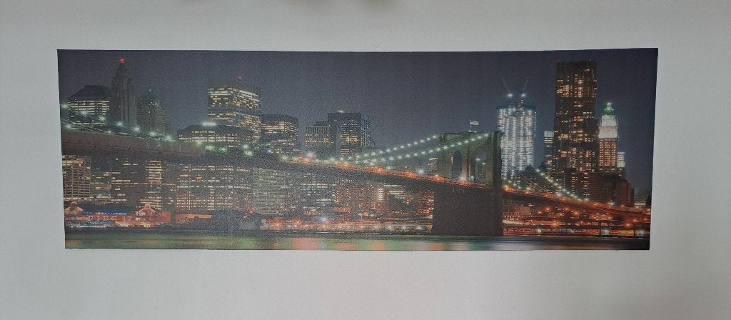 Tableau New-York, Ophalen, Zo goed als nieuw, 200 cm, 75 cm