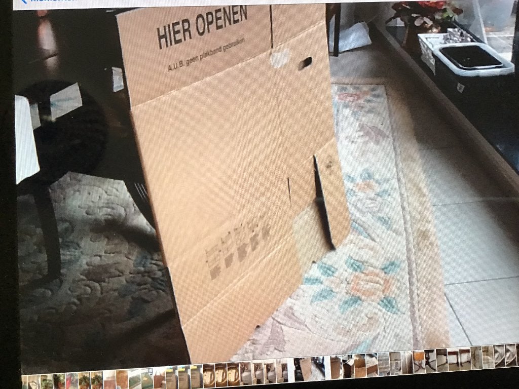 Verhuisdozen L 47 Br 32 H 35 cm., Ophalen, Opvouwbaar, Minder dan 50 cm, Minder dan 40 cm
