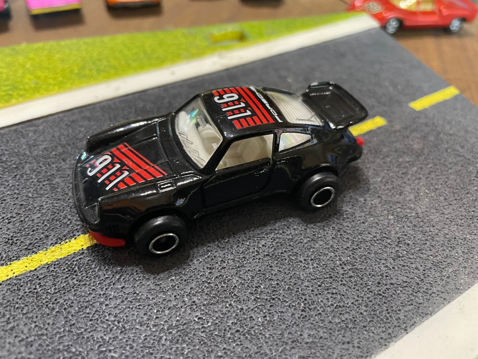 Modelauto majorette porsche turbo, Enlèvement ou Envoi, Comme neuf, Voiture