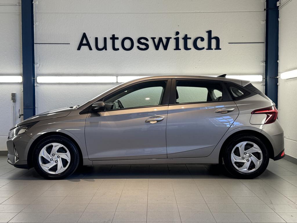 Hyundai, i20, 1.2 MPi,, Autos, Hyundai, Argent ou Gris, Euro 6, Entreprise, Noir