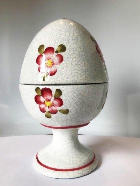 Vintage Cloisonne Ei juwelendoos Ei Porselein😍💎✨💑🤗👌, Ophalen of Verzenden