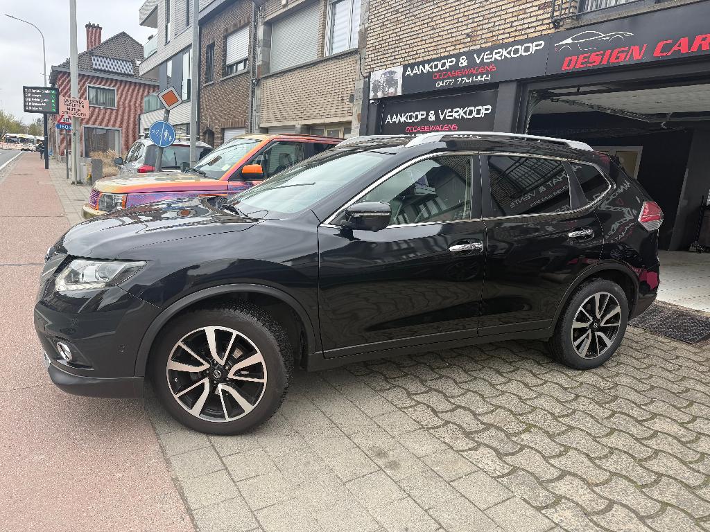 Nissan X Trail 1600cc benzine VOLLEDIGE opties 108 km, Zwart, Leder, Handgeschakeld, 5 deurs
