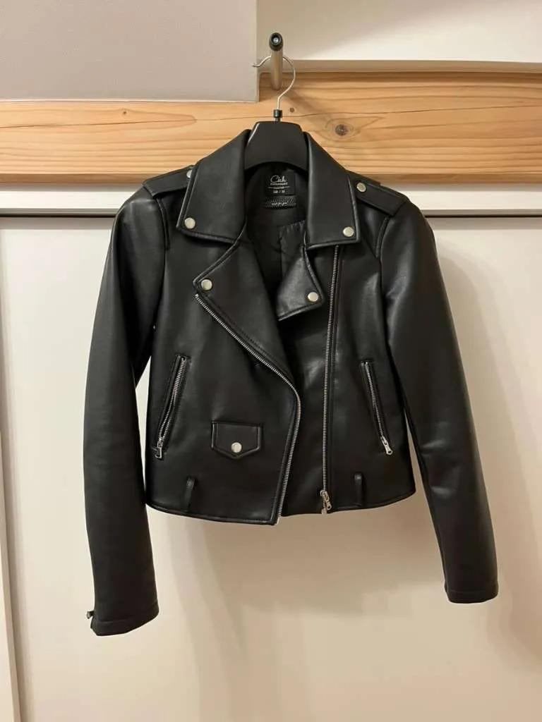 Imitatie lederen jas, Kleding | Dames, Ophalen of Verzenden