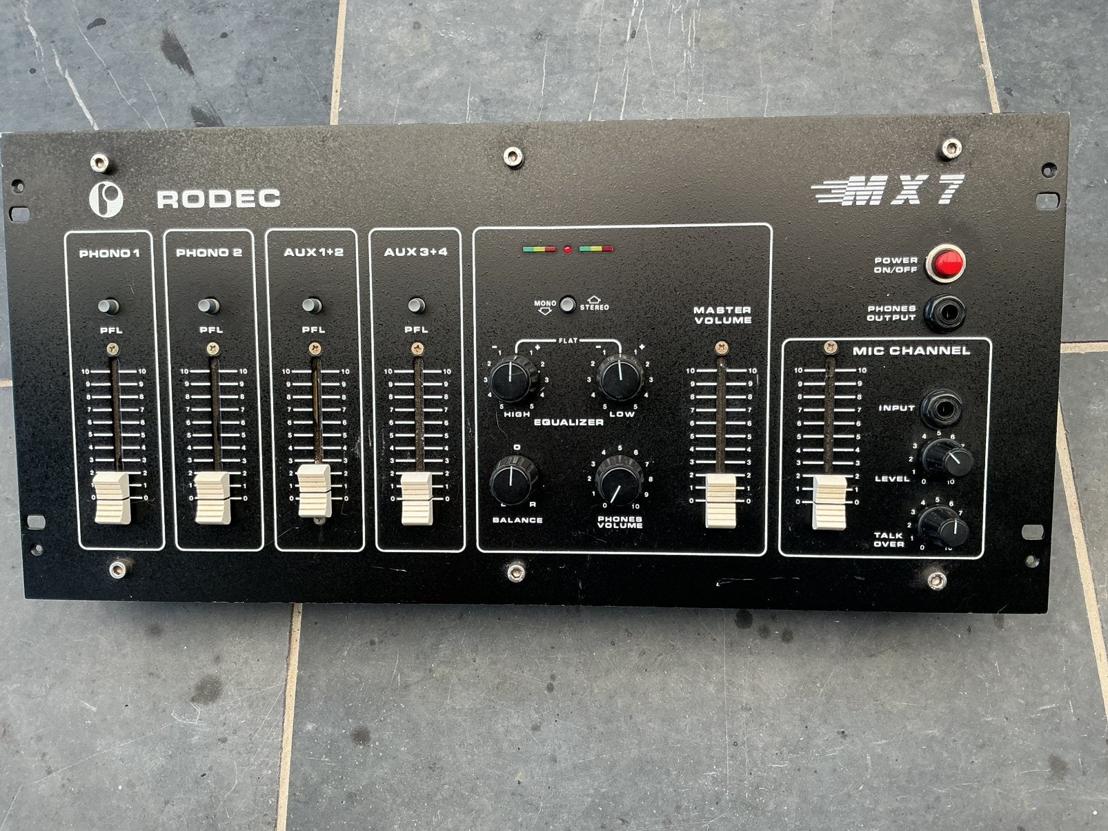 Rodec Mx7, Ophalen, Gebruikt, Audio
