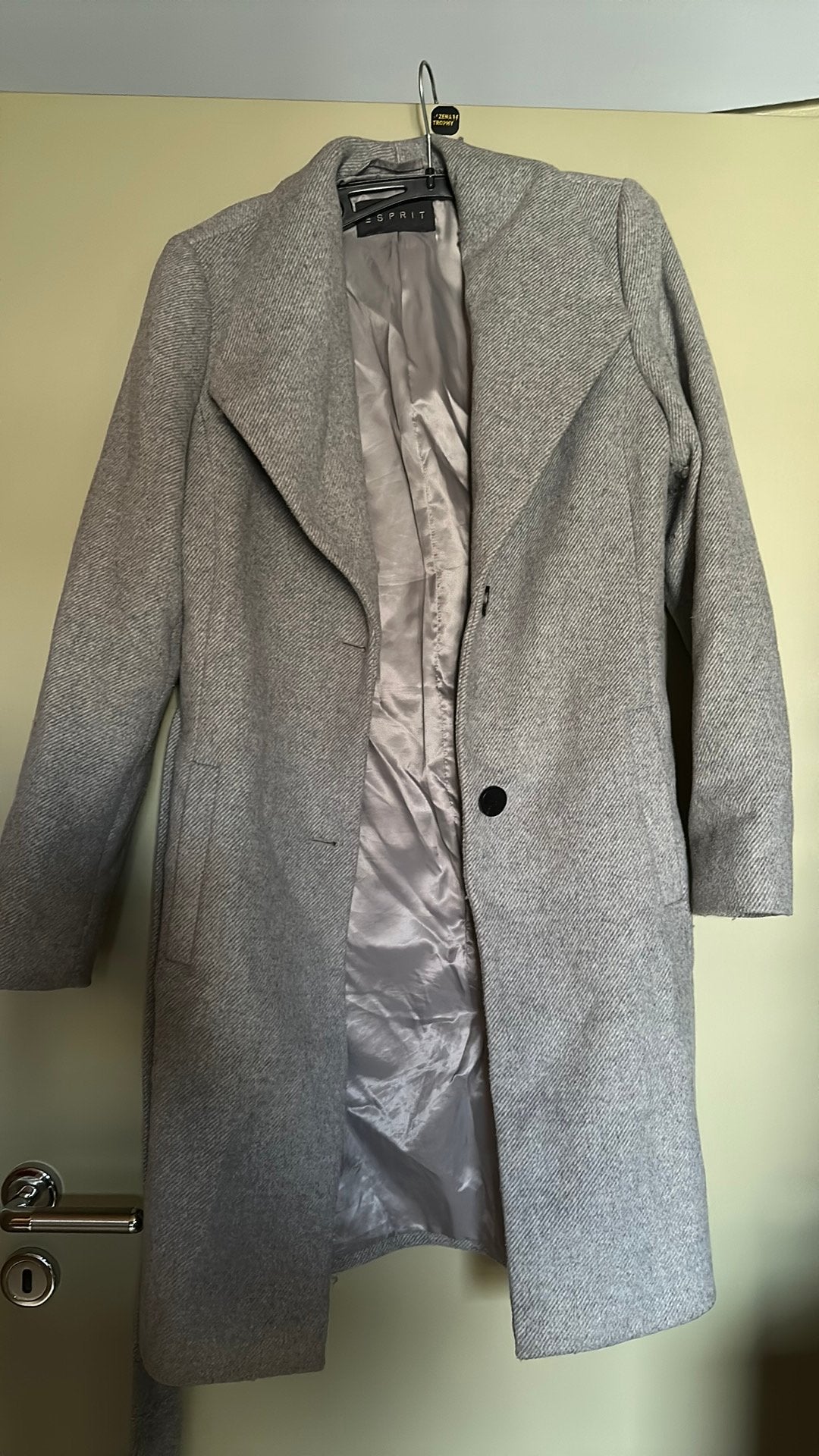 Esprit mantel, Vêtements | Femmes, Vestes | Hiver, Enlèvement, Comme neuf, Taille 38/40 (M), Gris