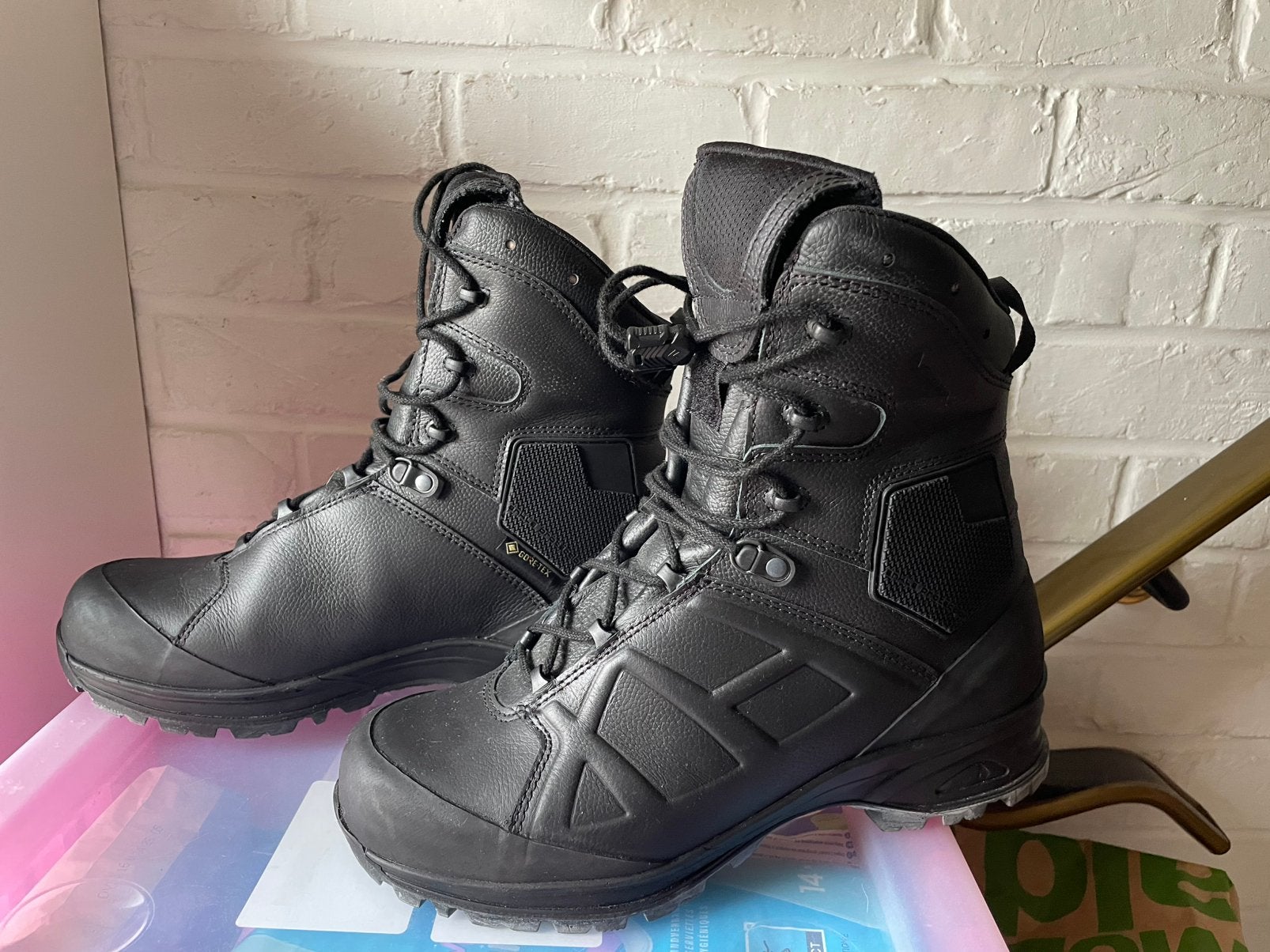 Haix Ranger laarzen, Ophalen, Zwart, Boots, Zo goed als nieuw