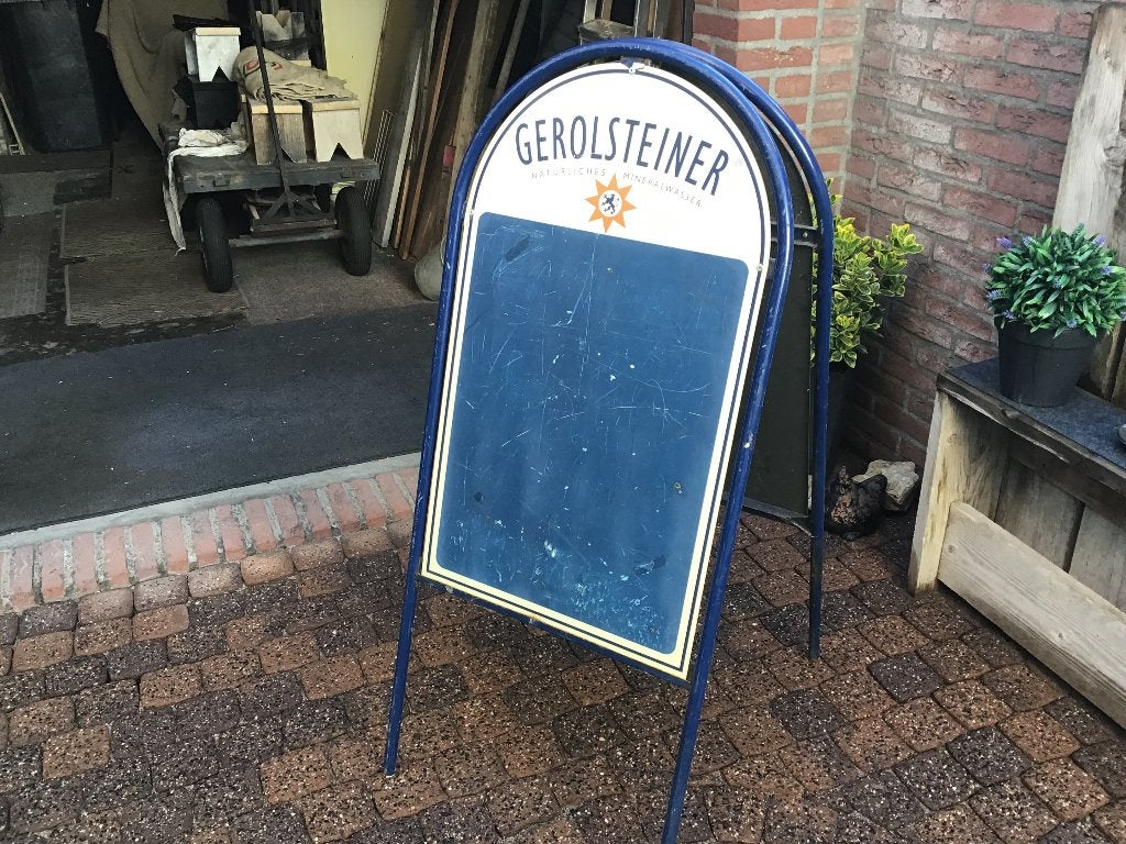 Reclamebord, Ophalen, Reclamebord