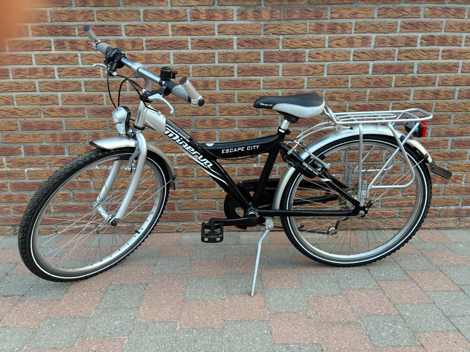 Jongens fiets minerva escape city 24 inch, Fietsen en Brommers, Ophalen, Zo goed als nieuw