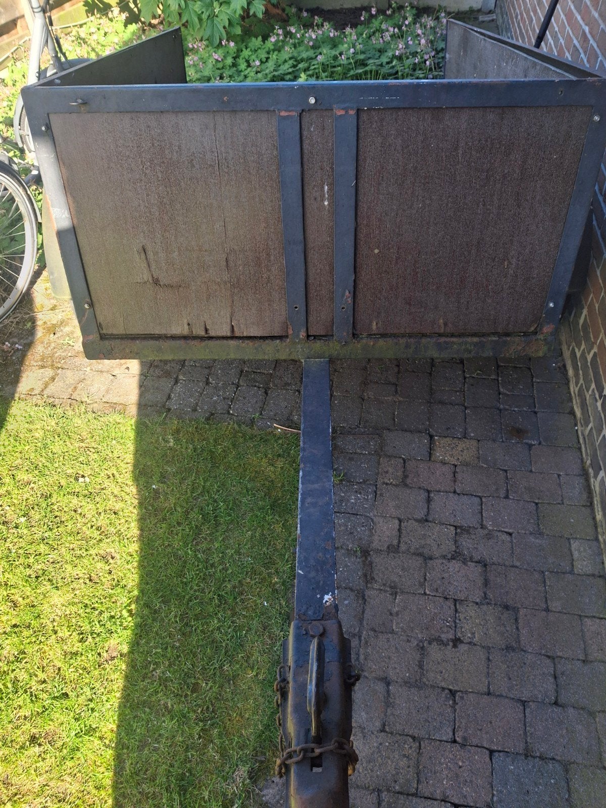 Klein remork 150×100, Ophalen