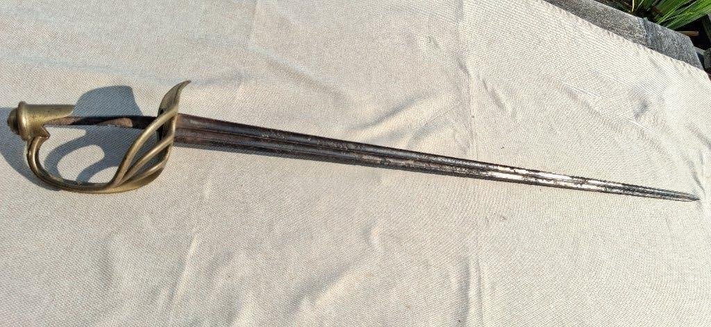 Sabre Dragon armée Napoléon 1804 avec dégâts, Collections, Enlèvement ou Envoi, Armée de terre, Épée ou sabre