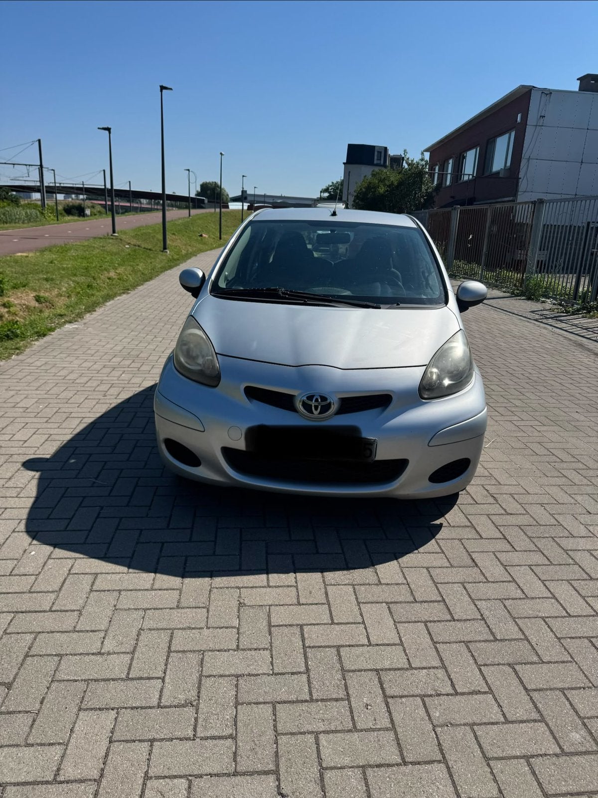 Toyota aygo met keuring voor verkoop ,1,0 benzine ., Auto's, Elektrische ramen, Particulier, Te koop
