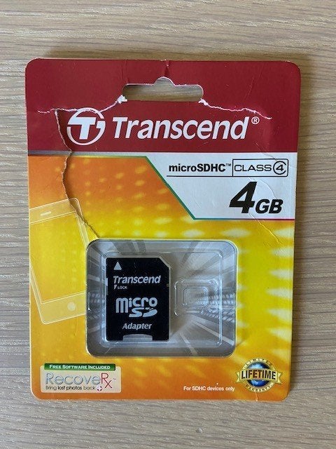 Digitale Photo geheugenkaart 4 GB, Neuf, MicroSDHC, Enlèvement, 4 GB
