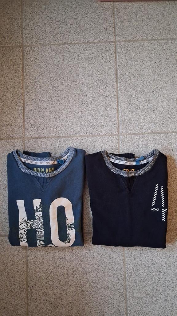 2 truien CKS maat 152, Kinderen en Baby's, Kinderkleding | Maat 152, Zo goed als nieuw, Jongen, Trui of Vest, Ophalen of Verzenden