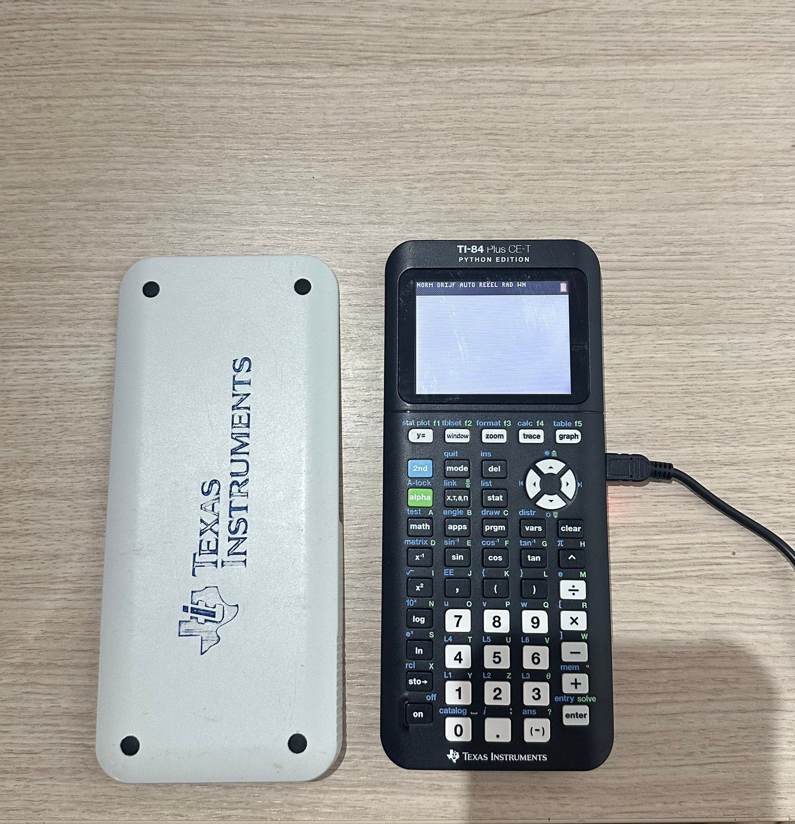 Texas  instruments rekenmachine TI-84 Plus CE-T, Diversen, Rekenmachines, Ophalen of Verzenden, Zo goed als nieuw