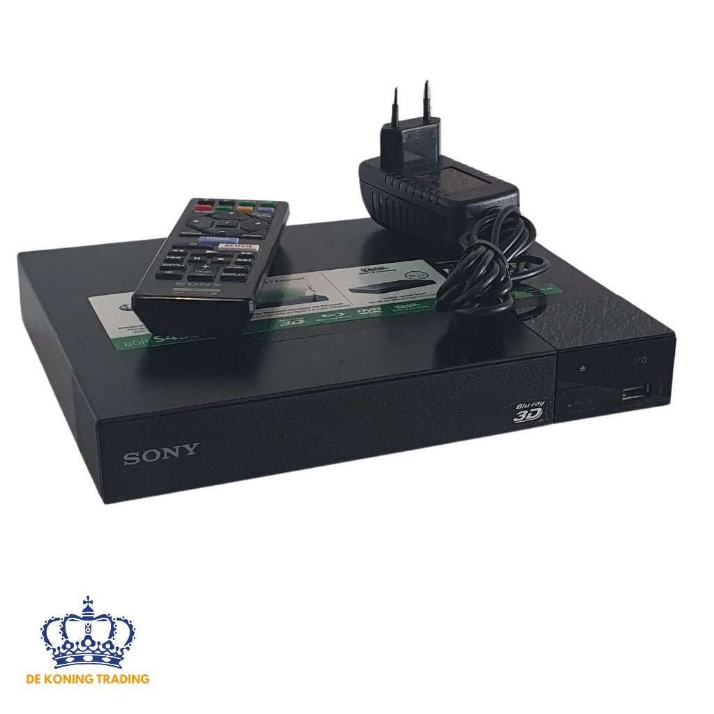 Sony BDP-S4500 | 3D Blu-ray Speler | Full HD | DVD CD Speler, Envoi, Comme neuf, Sony