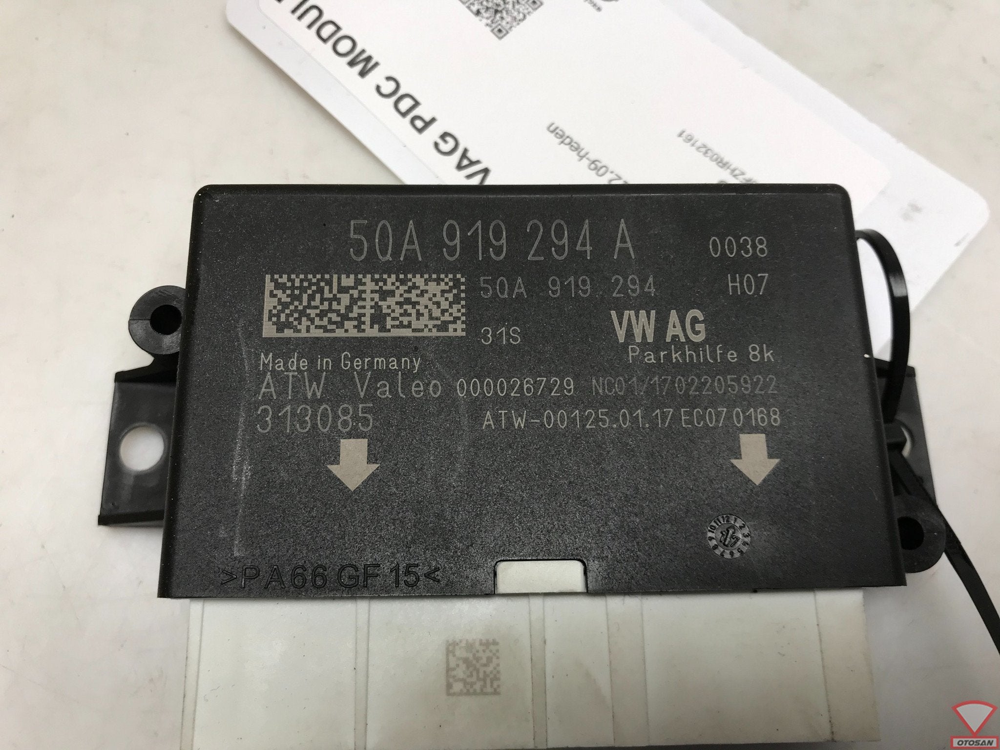 Seat Leon 5F VAG PDC Module 5QA919294A, Gebruikt, Autovia A-2, Km 585 585
08760  Martorell, ES, SEAT S.A., Customercare@seat.es