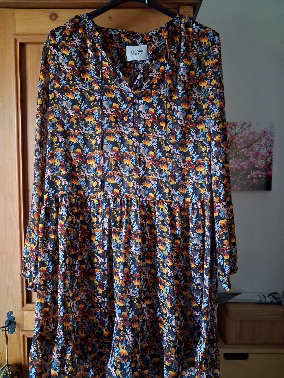 robe, Kleding | Dames, Meerkleurig, Zo goed als nieuw, Knielengte, Ophalen