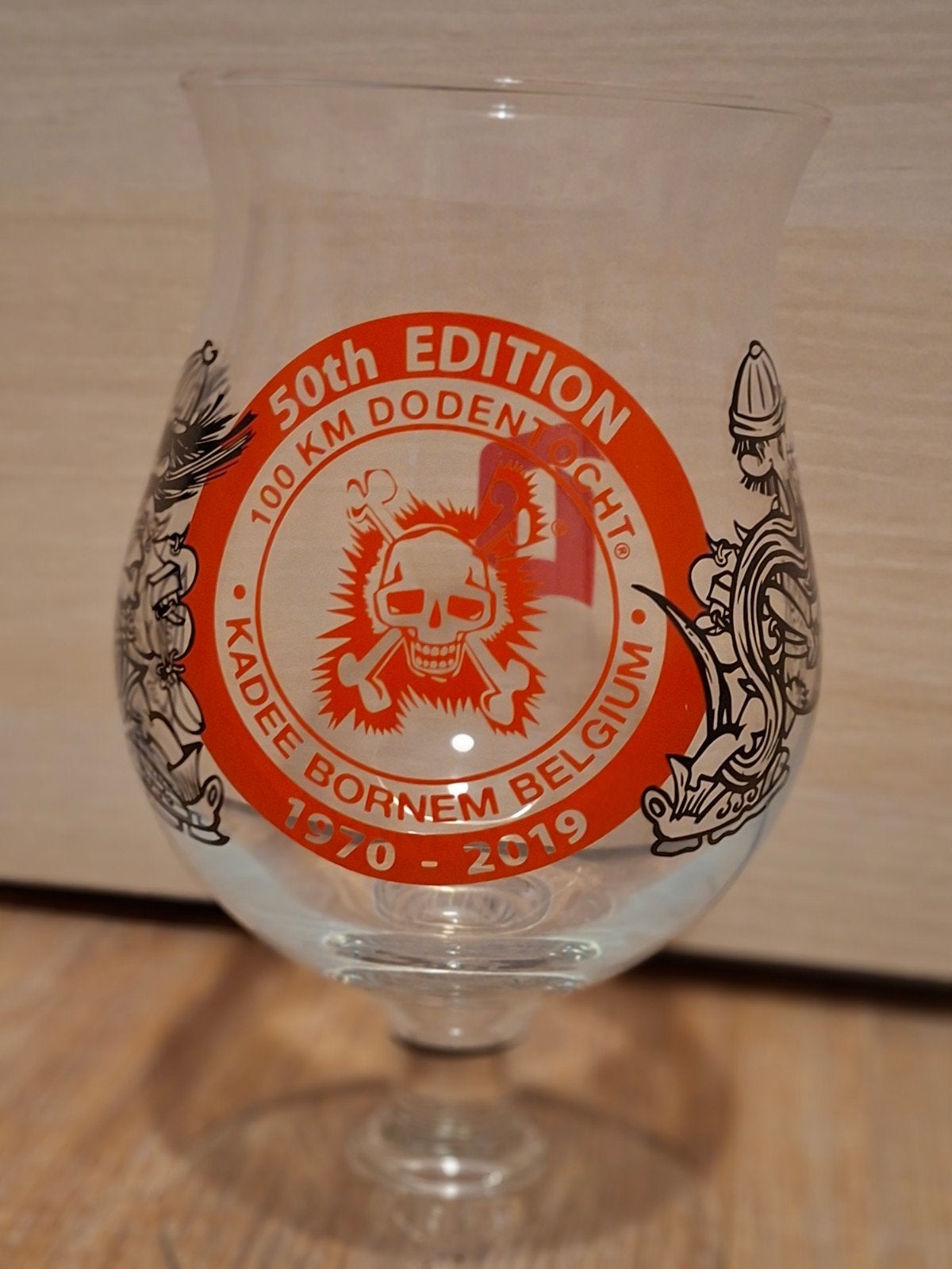 Duvel glas dodentocht 2019 (50e editie), Ophalen, Nieuw, Glas of Glazen, Duvel