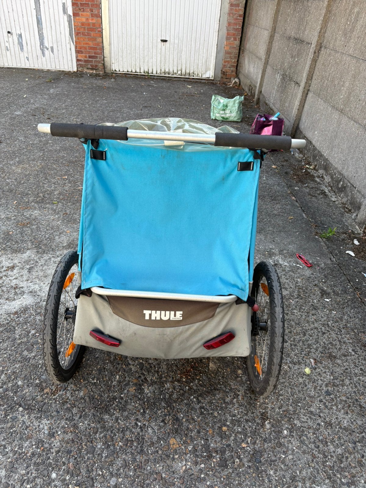 🚲 THULE Fietskar voor 2 Kinderen | Stevig & Praktisch, Fietsen en Brommers, Fietsaccessoires | Aanhangwagens en Karren, Ophalen