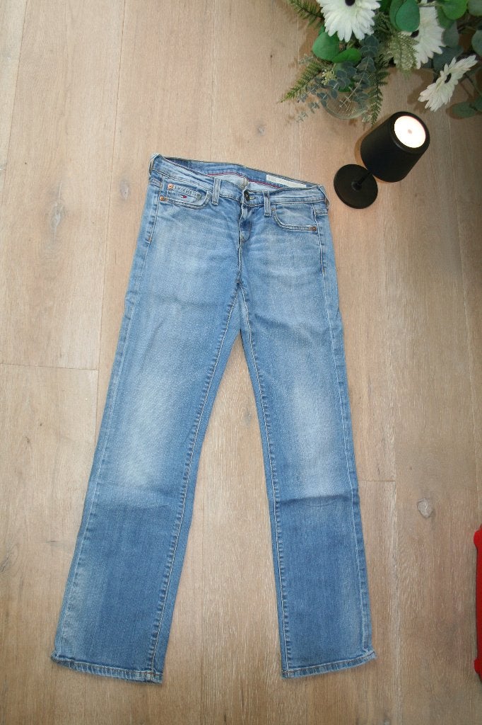 Maat W28 L30 - Tommy Hilfiger - Shelby Straight, Tommy hilfiger, Blauw, Ophalen of Verzenden, W28 - W29 (confectie 36)