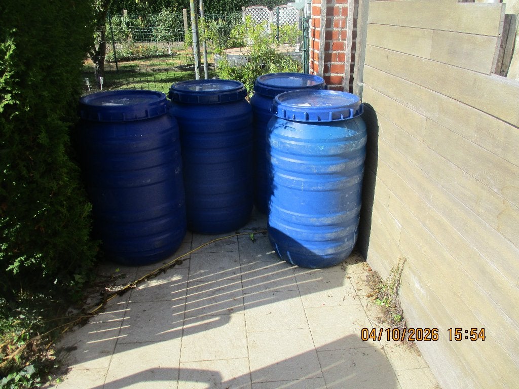 bidons 220 litres, Ophalen