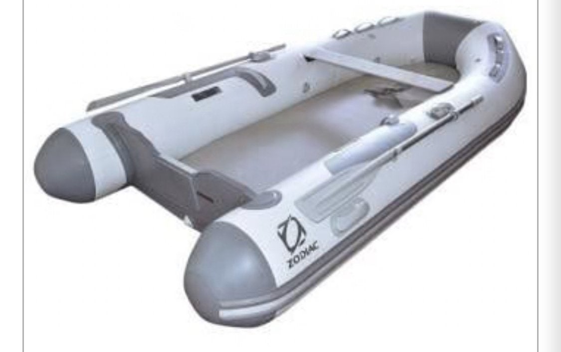 Zodiac Cadet 360 FR rubberboot met Suzuki 15pk motor, Watersport en Boten, Ophalen, 4 m, Peddels, 15 pk