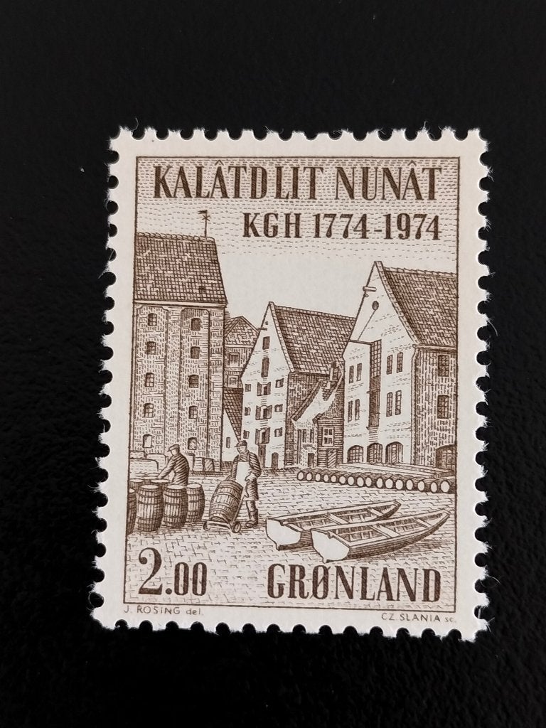 Groenland 1974 - Chambre Royale de Commerce  **, Envoi, Danemark, Non oblitéré