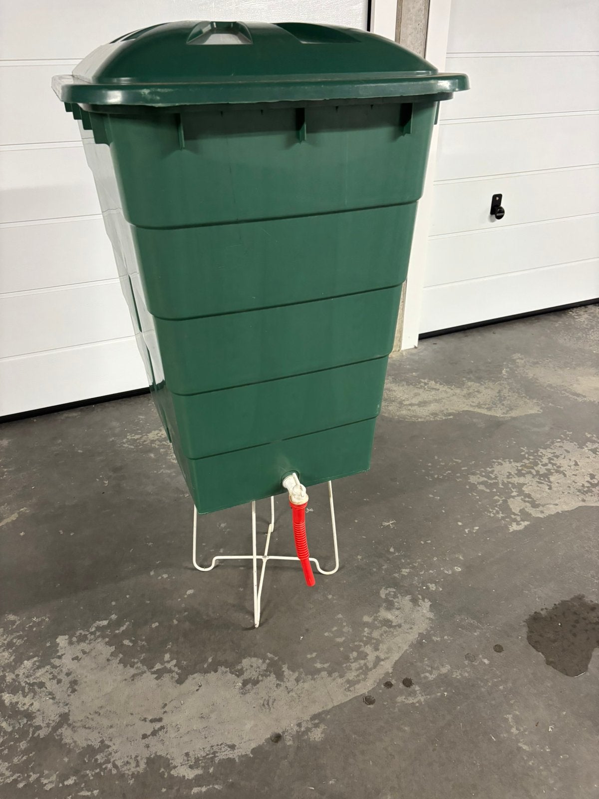 Bac récupérateur d’eau, 300 litres,et robinet., Jardin & Terrasse, Enlèvement, Comme neuf