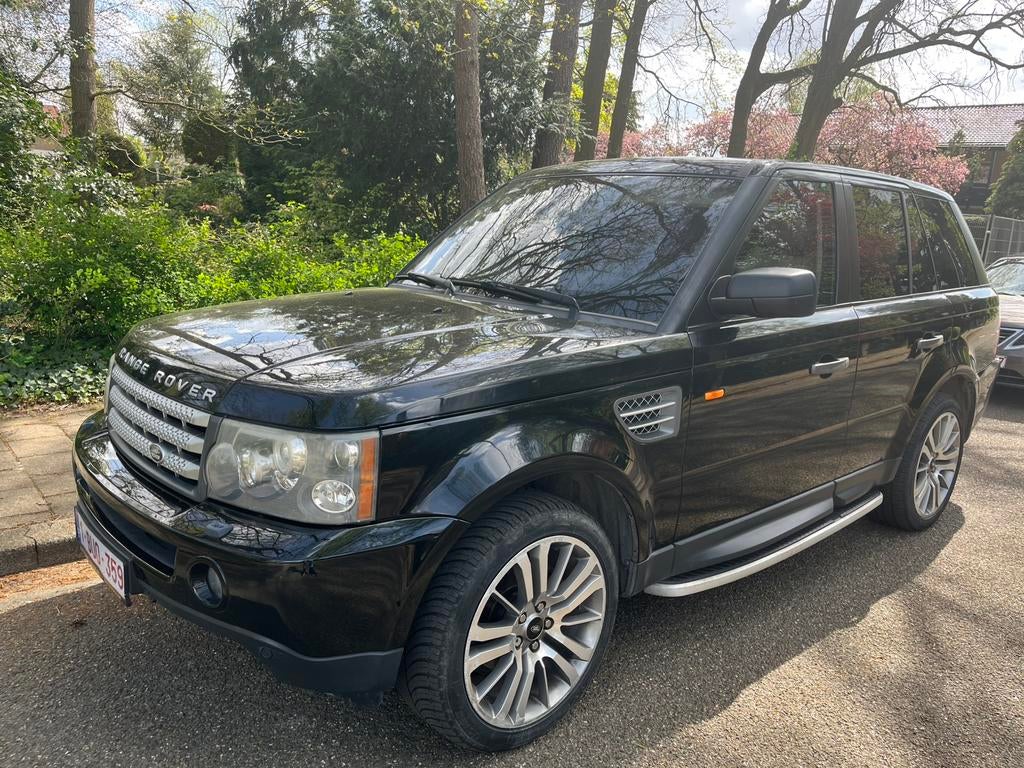 Range Rover Sport HSE RIJDT PERFECT, Auto's, Automaat, Beige, Zwart, Leder
