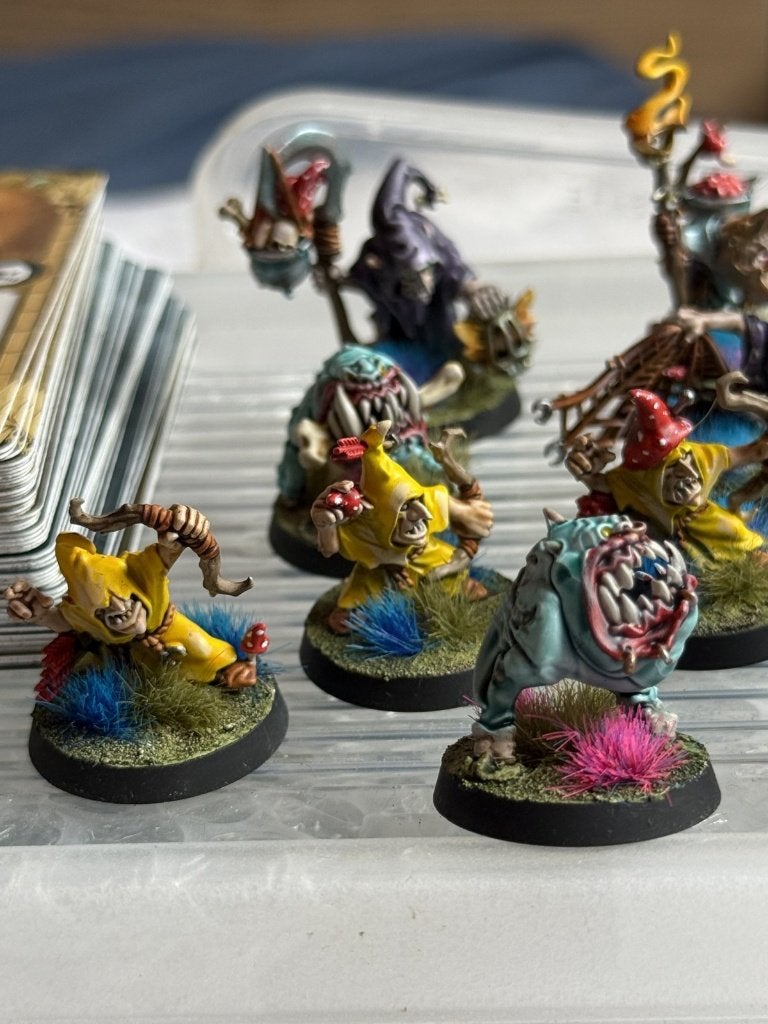 Warhammer Underworlds Zarbag's Gitz peint avec cartes, Peint, Enlèvement ou Envoi, Figurine(s), Warhammer