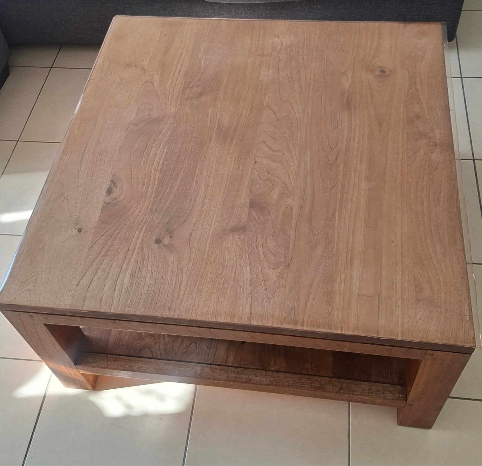 table basse teck, Maison & Meubles, Tables | Tables de salon, Enlèvement, Teck