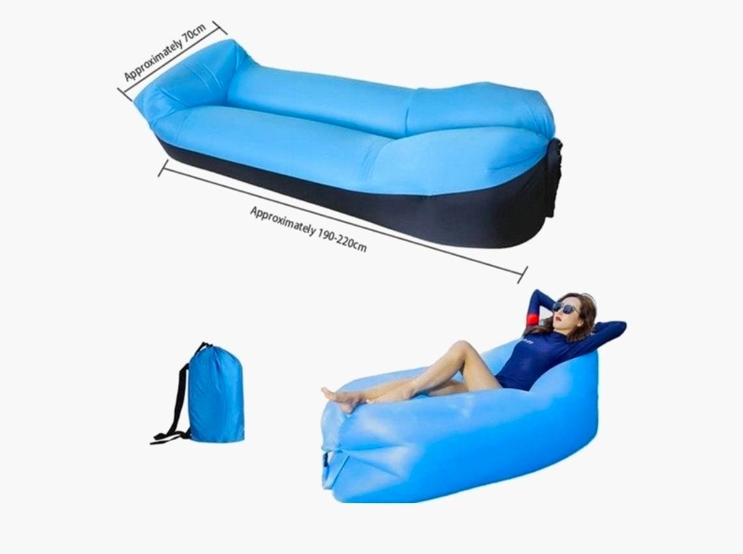 Chaise longue gonflable, Caravanes & Camping, Matelas pneumatiques, Enlèvement