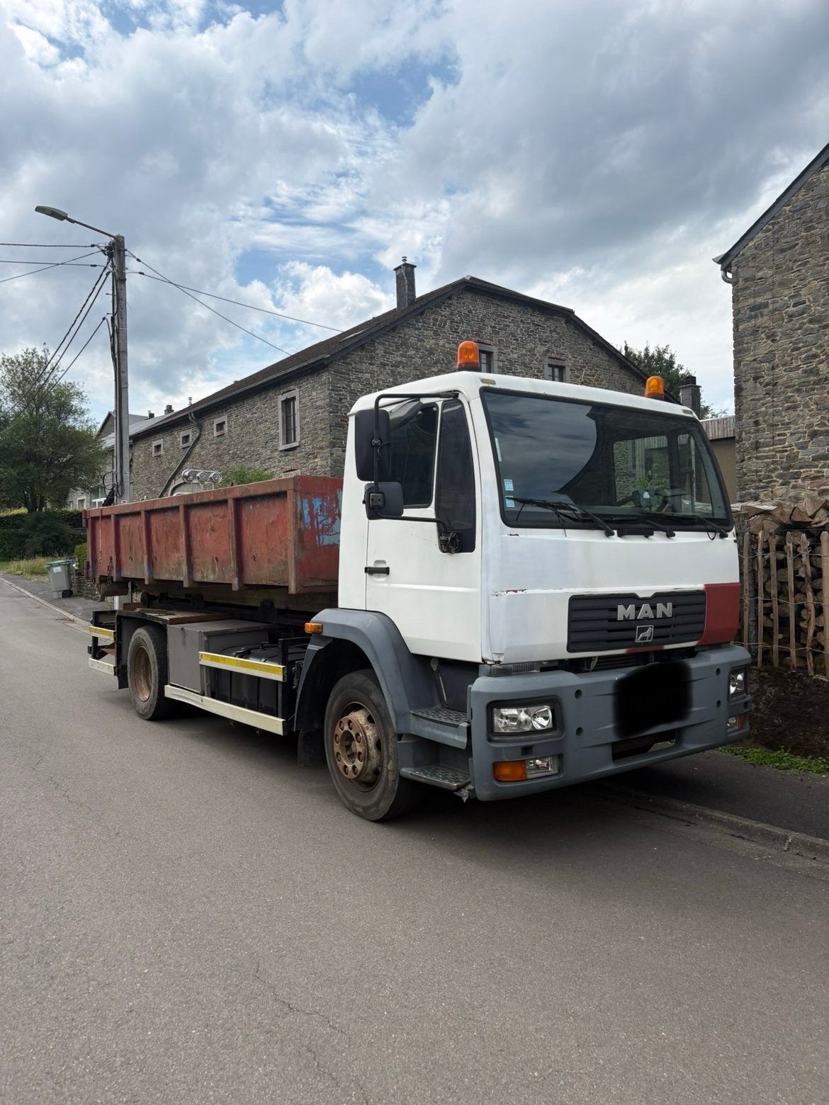 MAN 6-cilinder containersysteem, Auto's, Vrachtwagens, Particulier, Te koop
