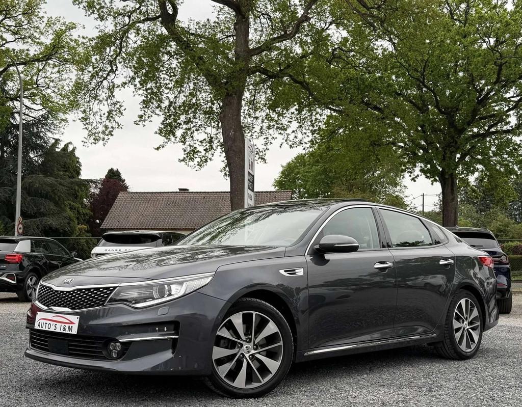 Kia Optima 1.7 CRDi 2016 Leder Pano 360camera Garantie!, Autos, Kia, Cuir, Achat, 4 portes, Entreprise