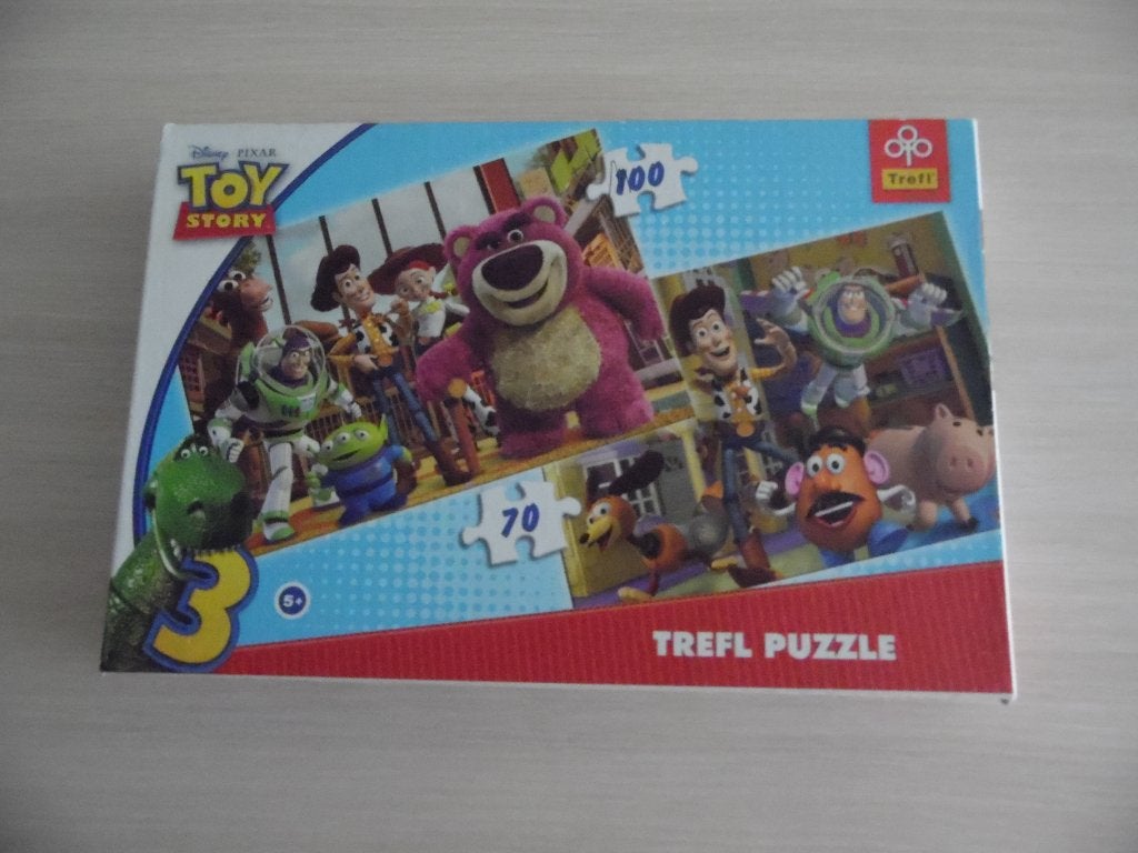 PUZZLE   TOY  STORY  70 ET 100  PIÈCES, Enlèvement ou Envoi, Comme neuf, Puzzles