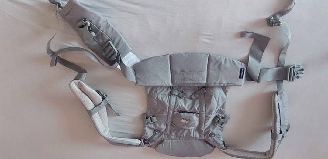 Deryan Ergonomische Draagzak Buikdrager 4-in-1 Grijs, Ophalen, Draagzak