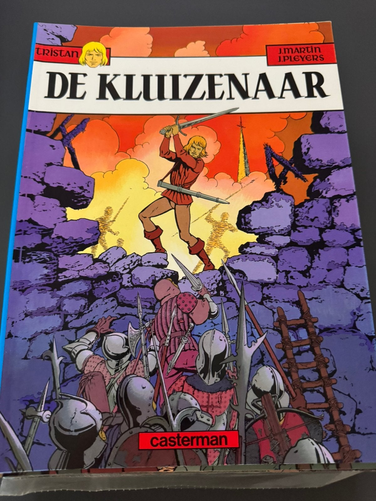 Tristan complete reeks delen 1-16 Jacques Martin /Casterman, Boeken, Meerdere stripboeken, Ophalen of Verzenden, Gelezen