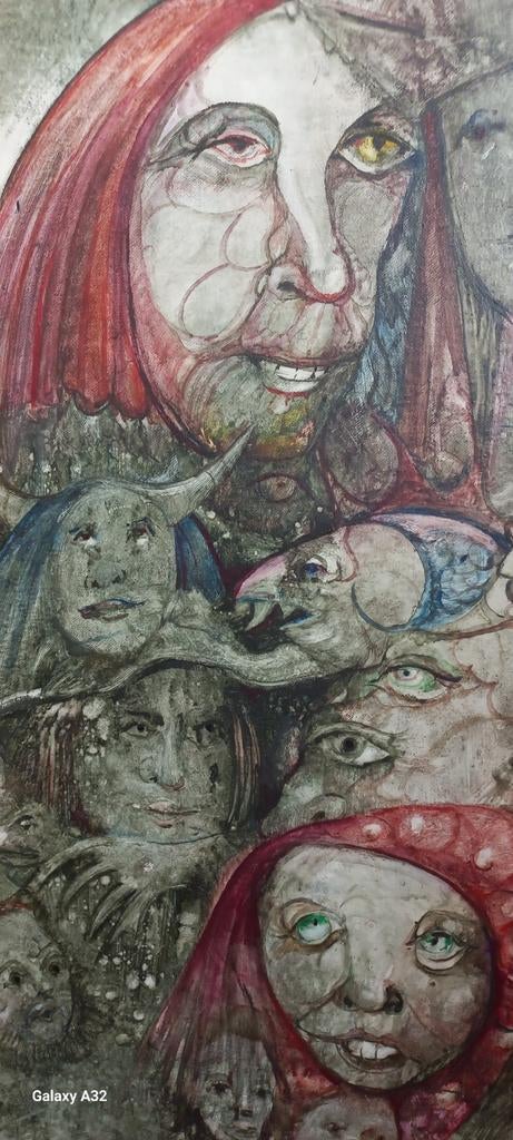 Droombeeld  - Bert Heckers ( Maastricht 1953 - ), Antiek en Kunst, Ophalen of Verzenden