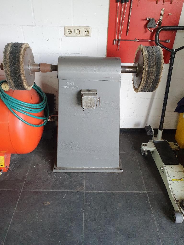 Polijstmachine, Ophalen