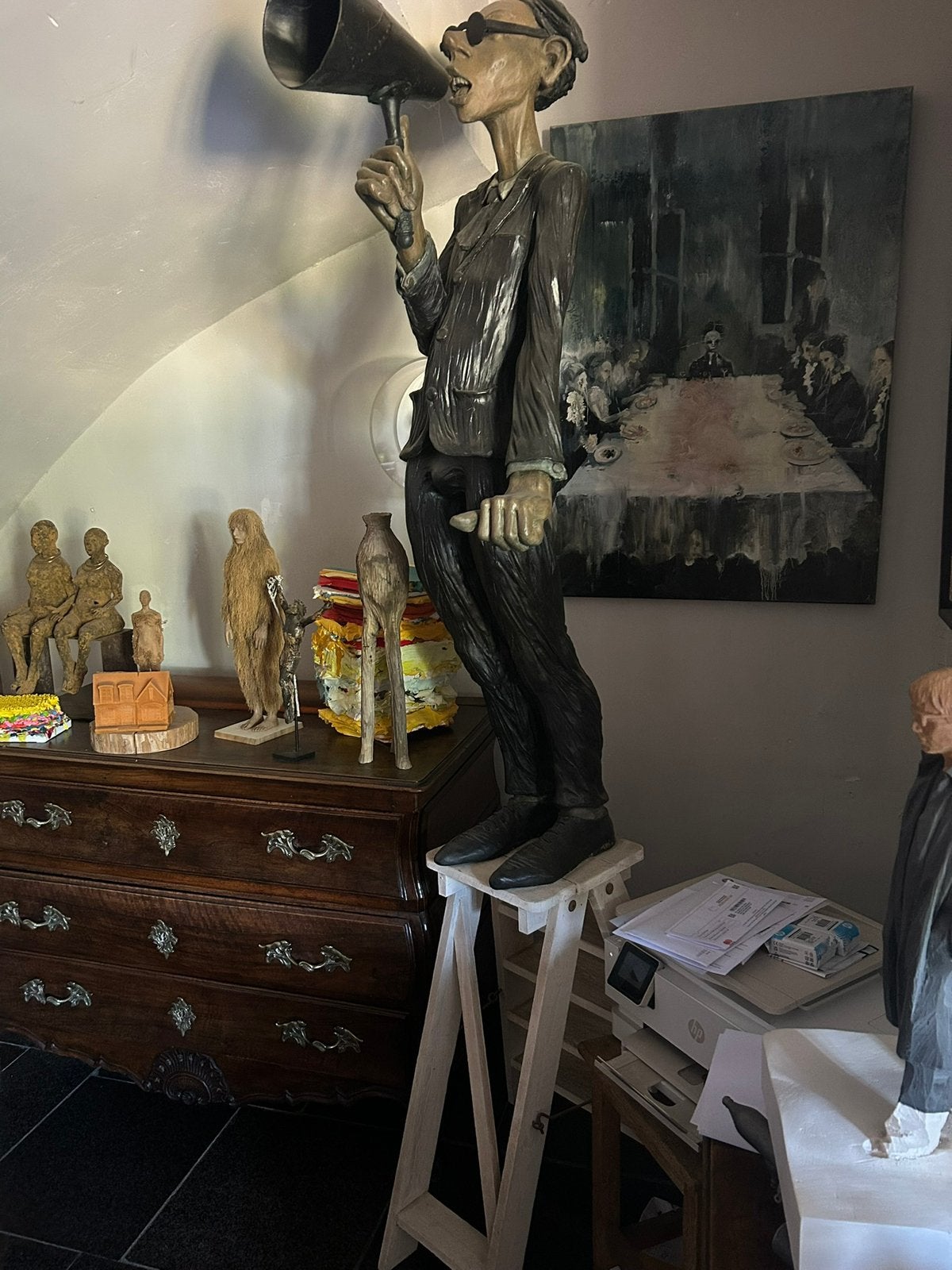 Dirk dekeyzer  aan-en verkoop eigen collectie, Antiek en Kunst, Ophalen, Brons