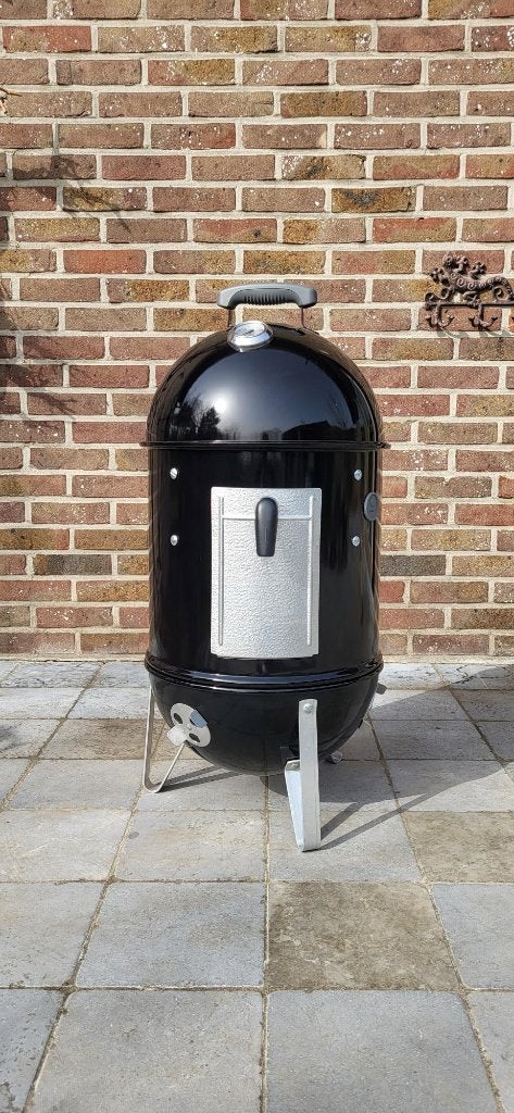 Weber Smokey Mountain Cooker Smoker Ø 37 cm, Tuin en Terras, Houtskoolbarbecues, Ophalen, Nieuw, Weber, Met accessoires