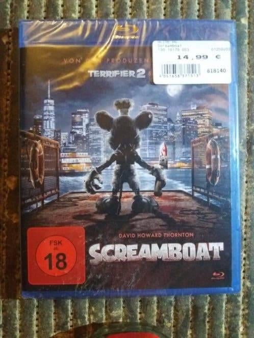 Screamboat (Uncut), Cd's en Dvd's, Blu-ray, Nieuw in verpakking, Horror, Ophalen of Verzenden