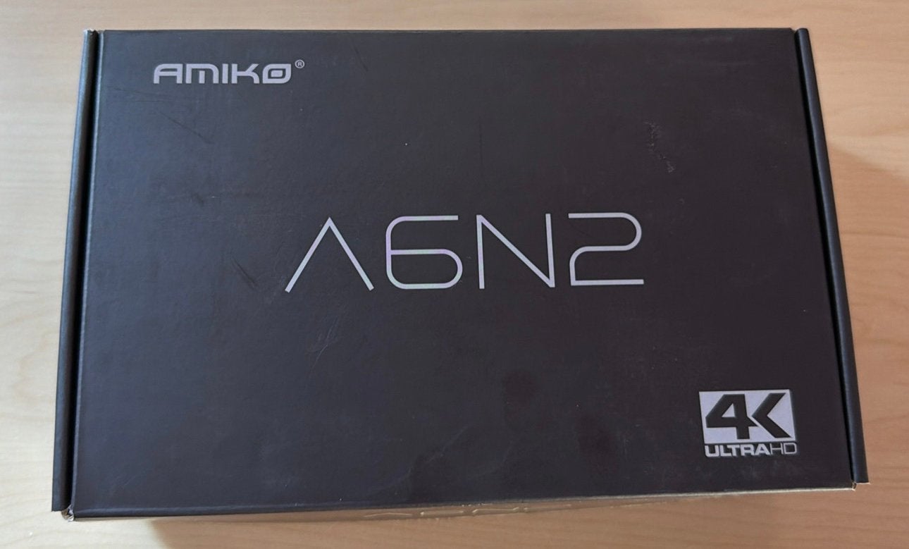 Box TV Android Amiko A6N2, Ophalen of Verzenden, Zo goed als nieuw, USB